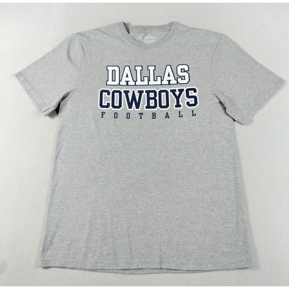Vintage Dallas‎ Cowboys Shirt Mens Large Gray NFL Football Dallas Cowboys Y2K